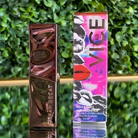 Urban Decay OLVERA Vice Lipstick Vegan | NEW | Blood Orange | UD - Picture 4 of 14